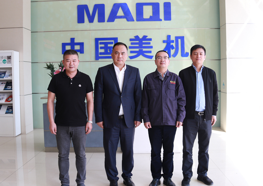 溫嶺市委副書記、市長王宗明一行蒞臨美機調(diào)研指導(dǎo)